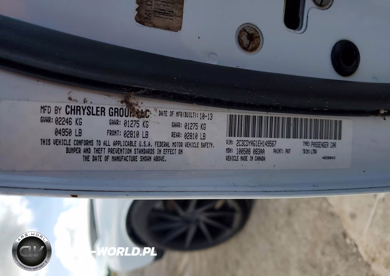 2014 Dodge Challenger Sxt VIN:2C3CDYAG1EH149567 - 12