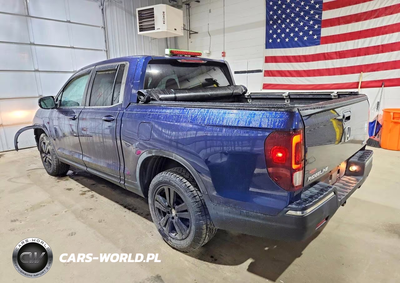 2017 Honda Ridgeline Rts VIN:5FPYK3F46HB007502 - 2