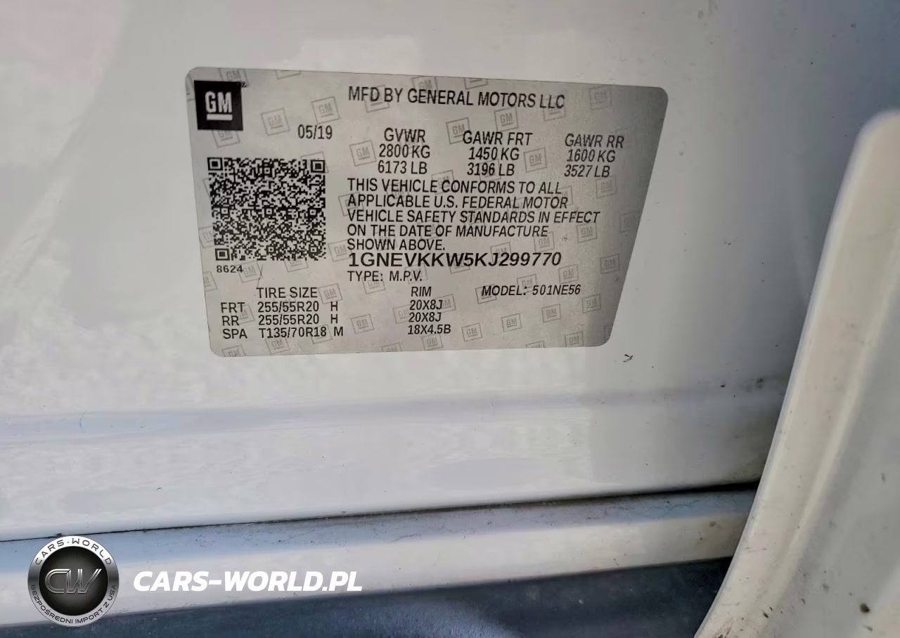 2019 Chevrolet Traverse Premier VIN:1GNEVKKW5KJ299770 - 13