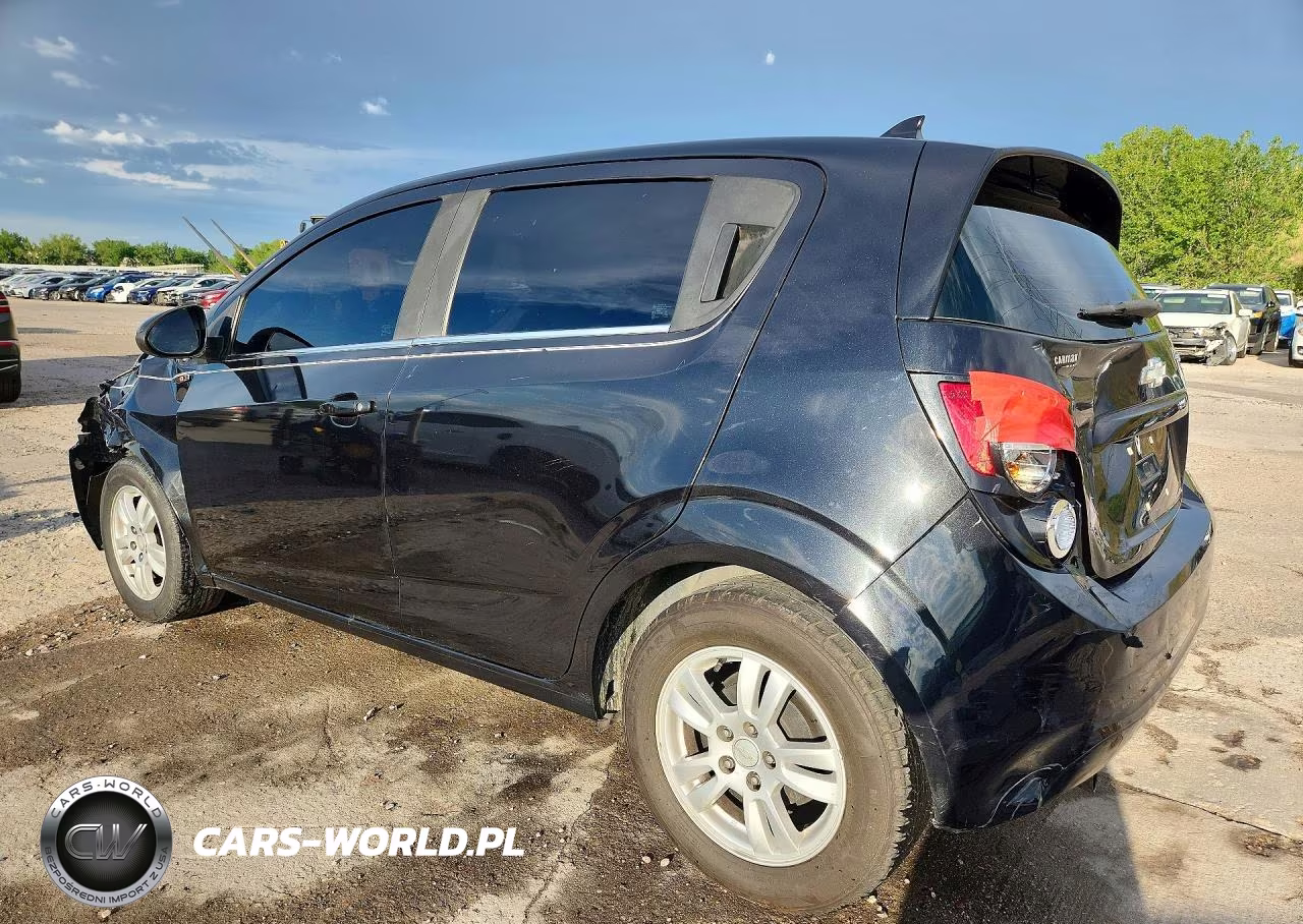 2013 Chevrolet Sonic Lt VIN:1G1JC6SB0D4162862 - 2