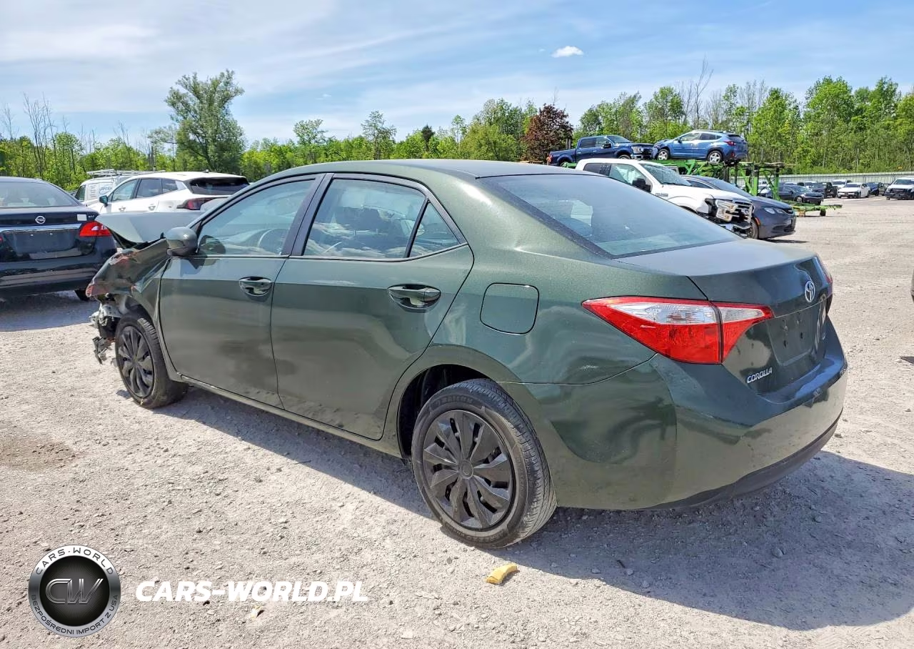 2016 Toyota Corolla Le VIN:5YFBURHE3GP537463 - 2