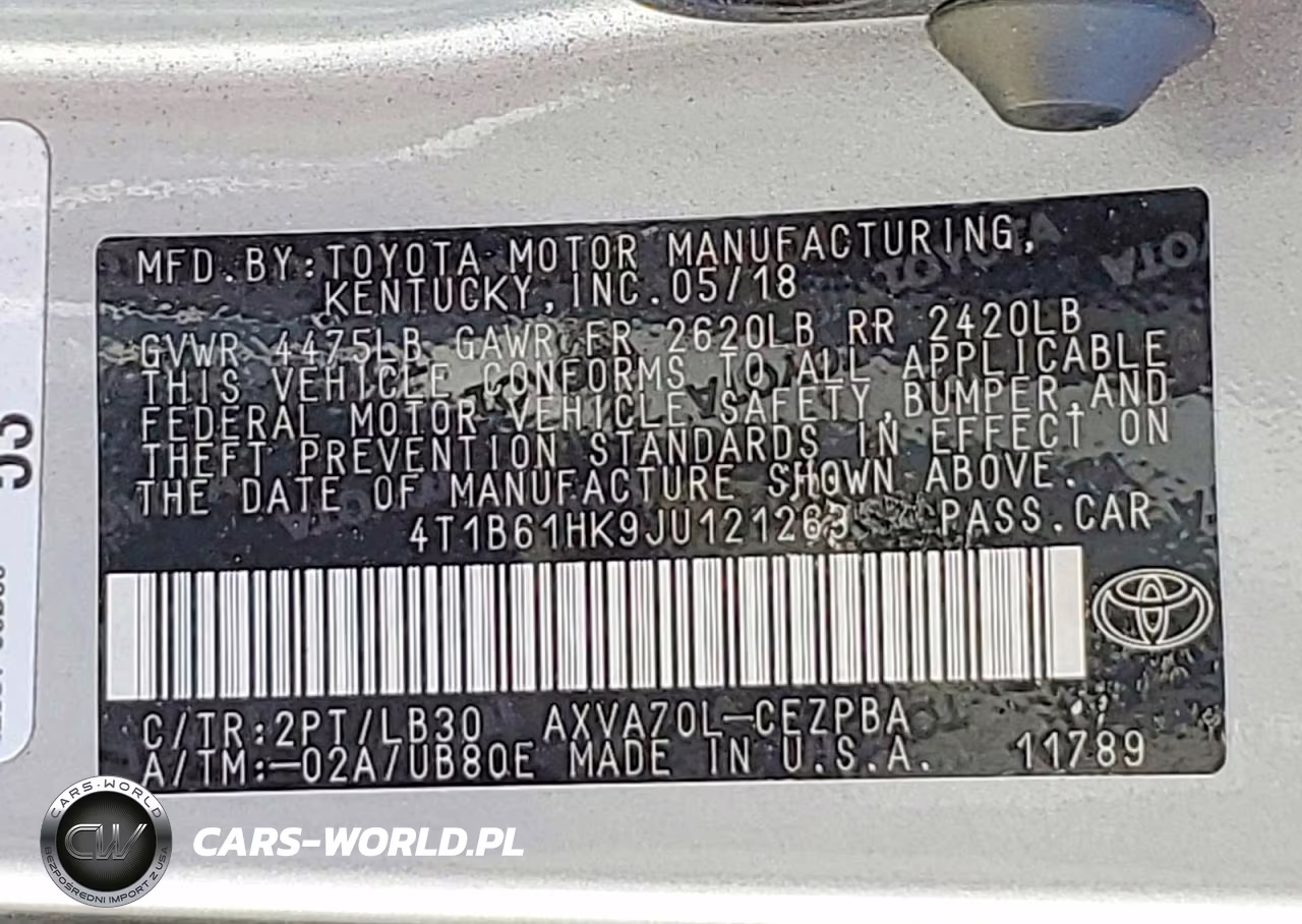 2018 Toyota Camry Xse VIN:4T1B61HK9JU121263 - 13