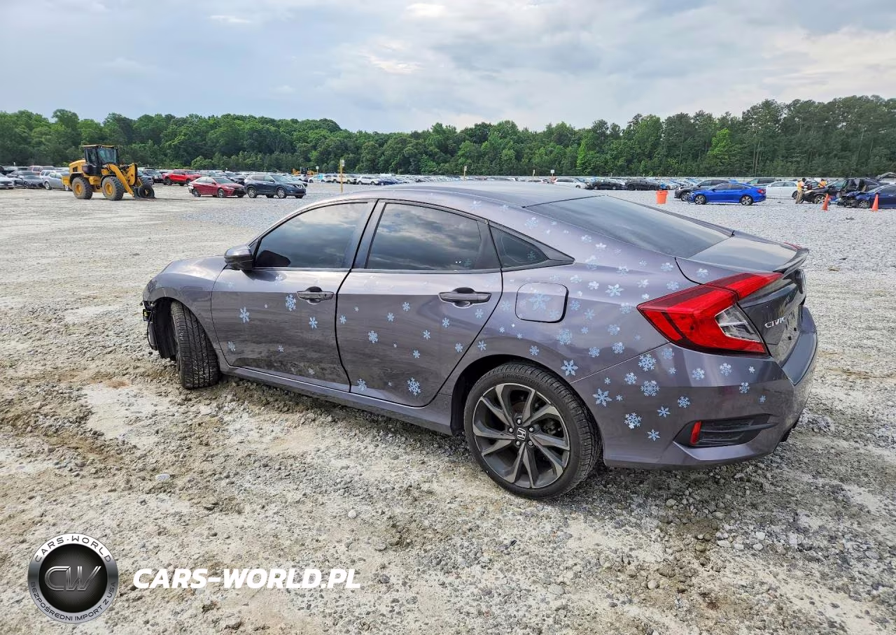 2019 Honda Civic Sport VIN:19XFC2F81KE009729 - 2