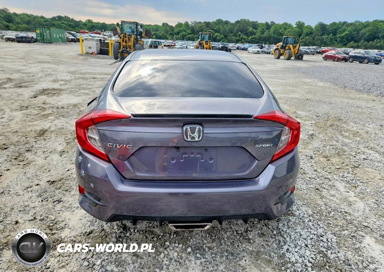 2019 Honda Civic Sport VIN:19XFC2F81KE009729 - 6