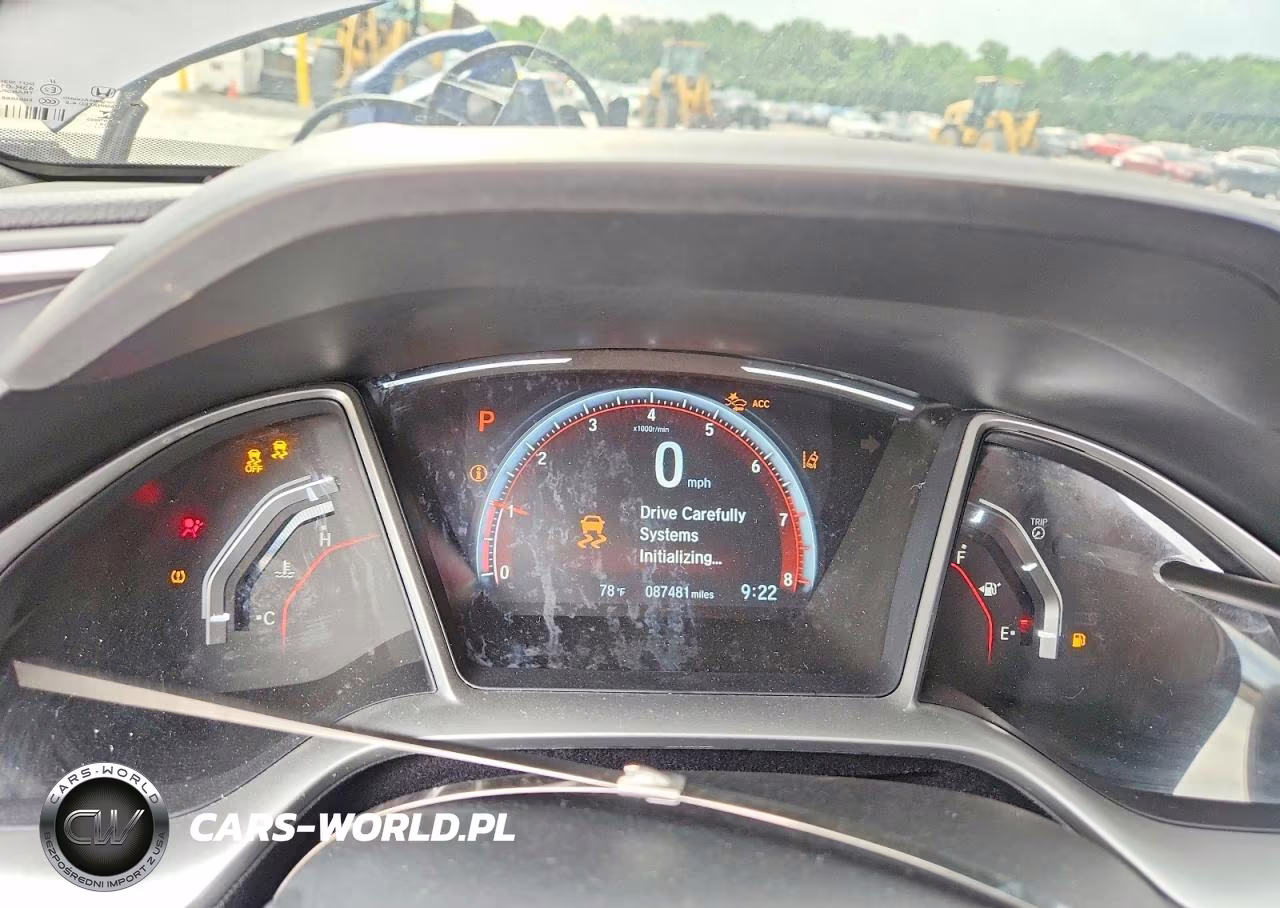 2019 Honda Civic Sport VIN:19XFC2F81KE009729 - 9