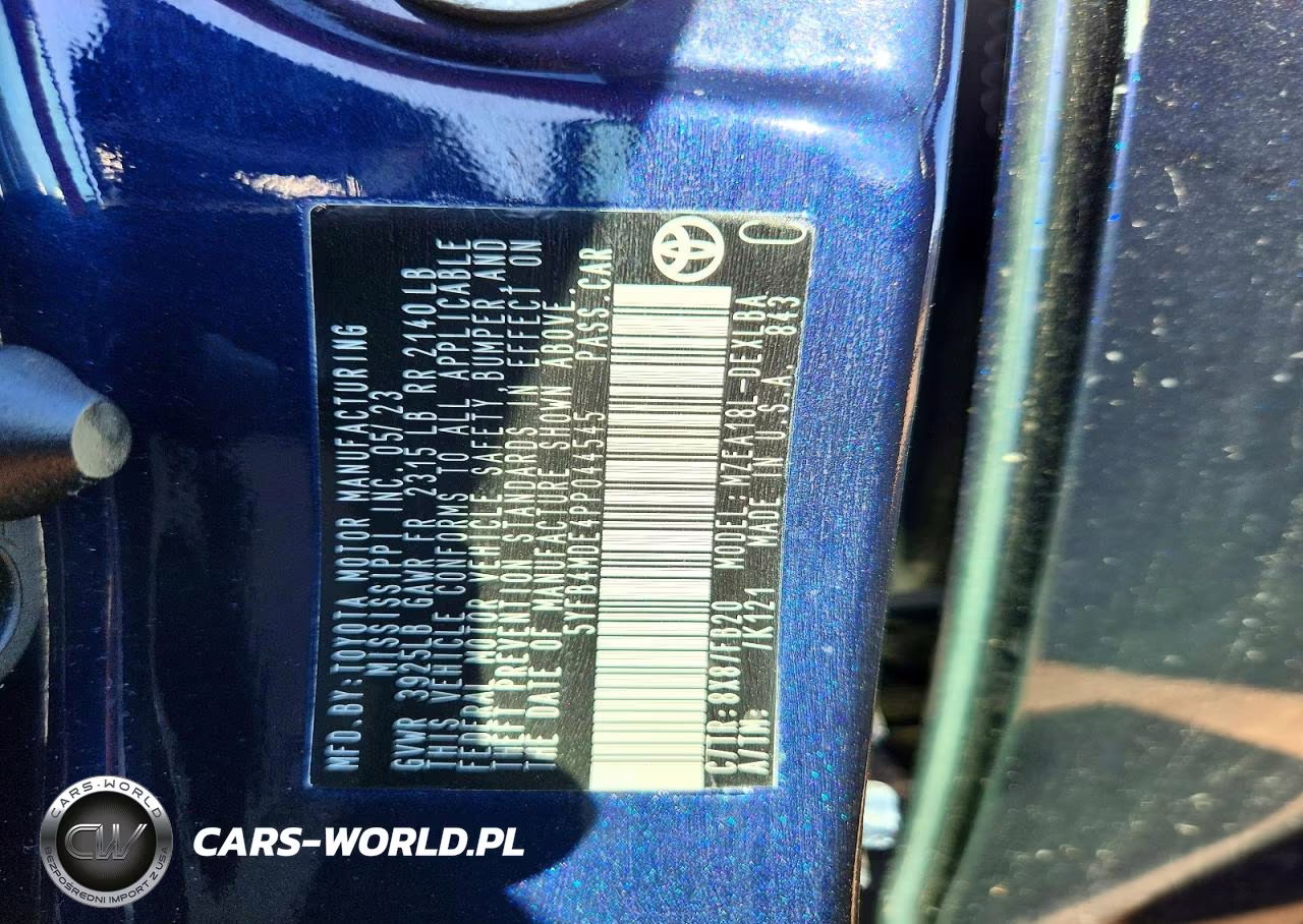 2023 Toyota Corolla Le VIN:5YFB4MDE4PP044545 - 12