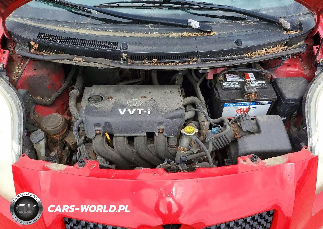 2008 Toyota Yaris Base VIN:JTDJT923885184724 - 11