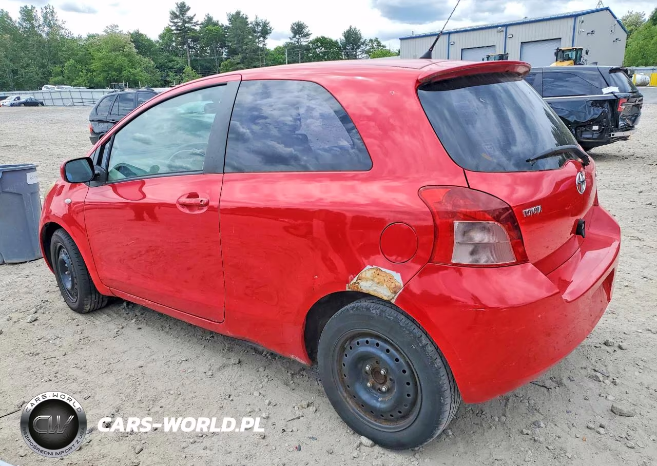 2008 Toyota Yaris Base VIN:JTDJT923885184724 - 2