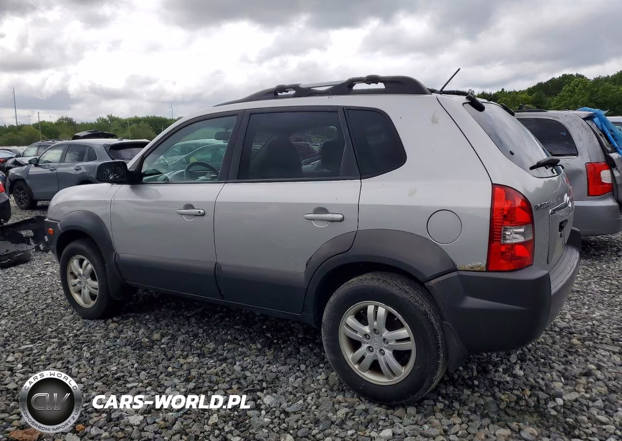 2007 Hyundai Tucson Se VIN:KM8JN12D77U524689 - 2