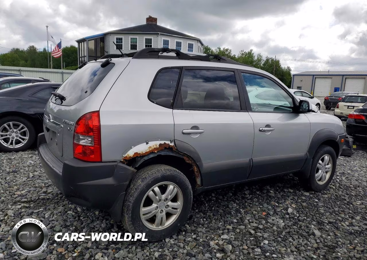 2007 Hyundai Tucson Se VIN:KM8JN12D77U524689 - 3