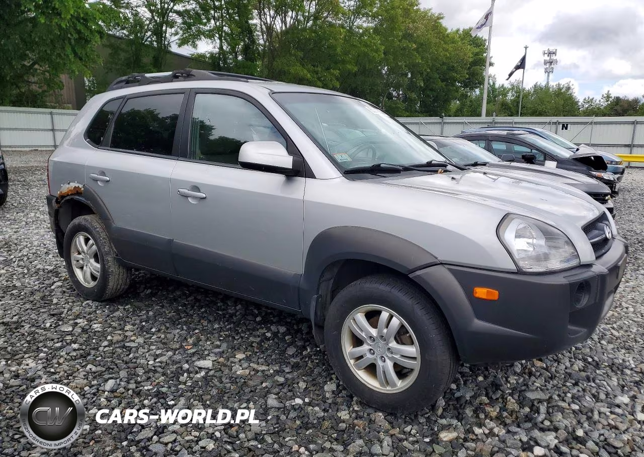 2007 Hyundai Tucson Se VIN:KM8JN12D77U524689 - 4