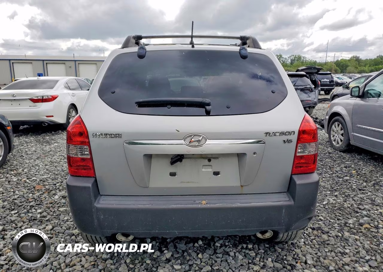2007 Hyundai Tucson Se VIN:KM8JN12D77U524689 - 6