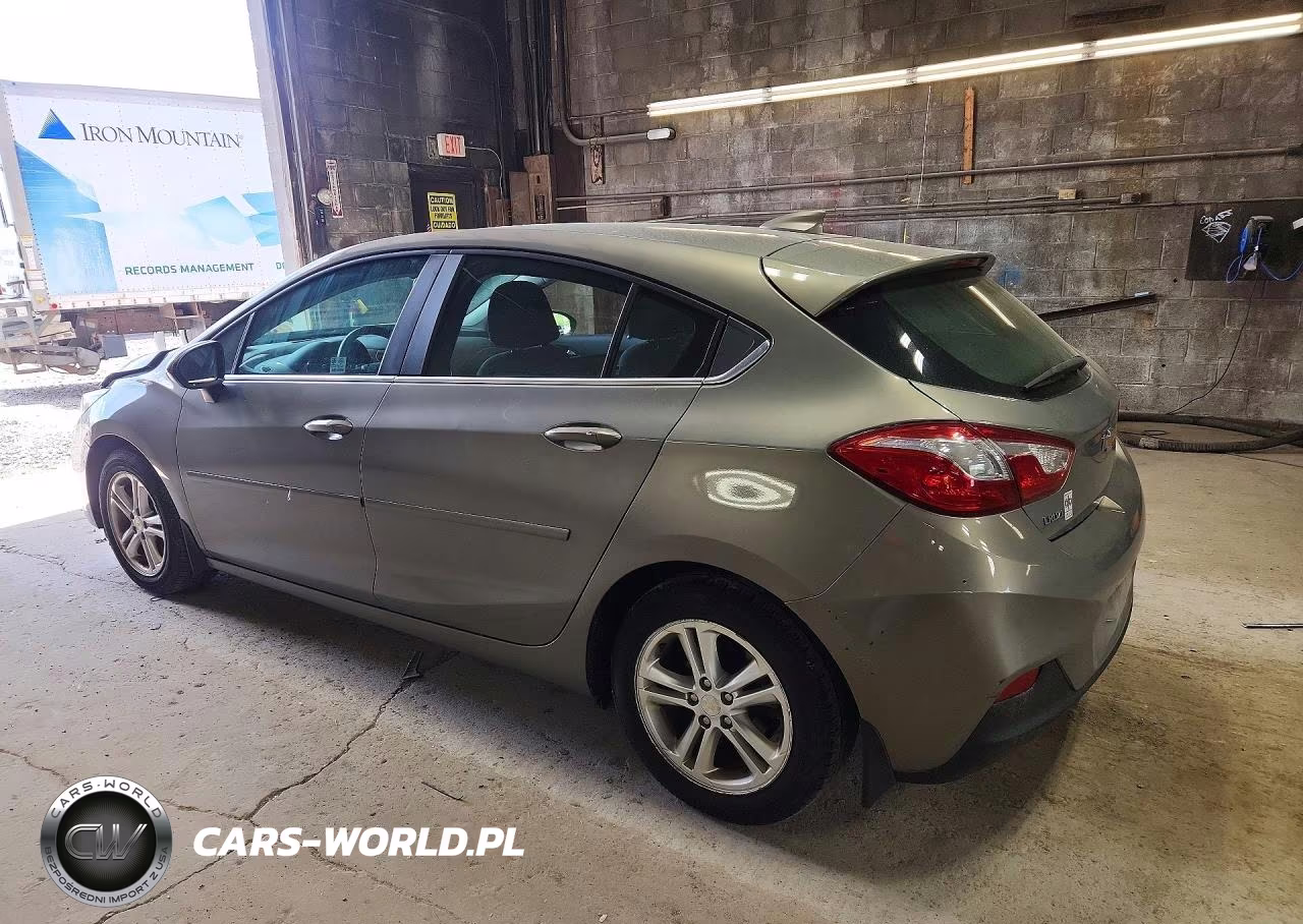 2017 Chevrolet Cruze Lt VIN:3G1BE6SM4HS593078 - 2