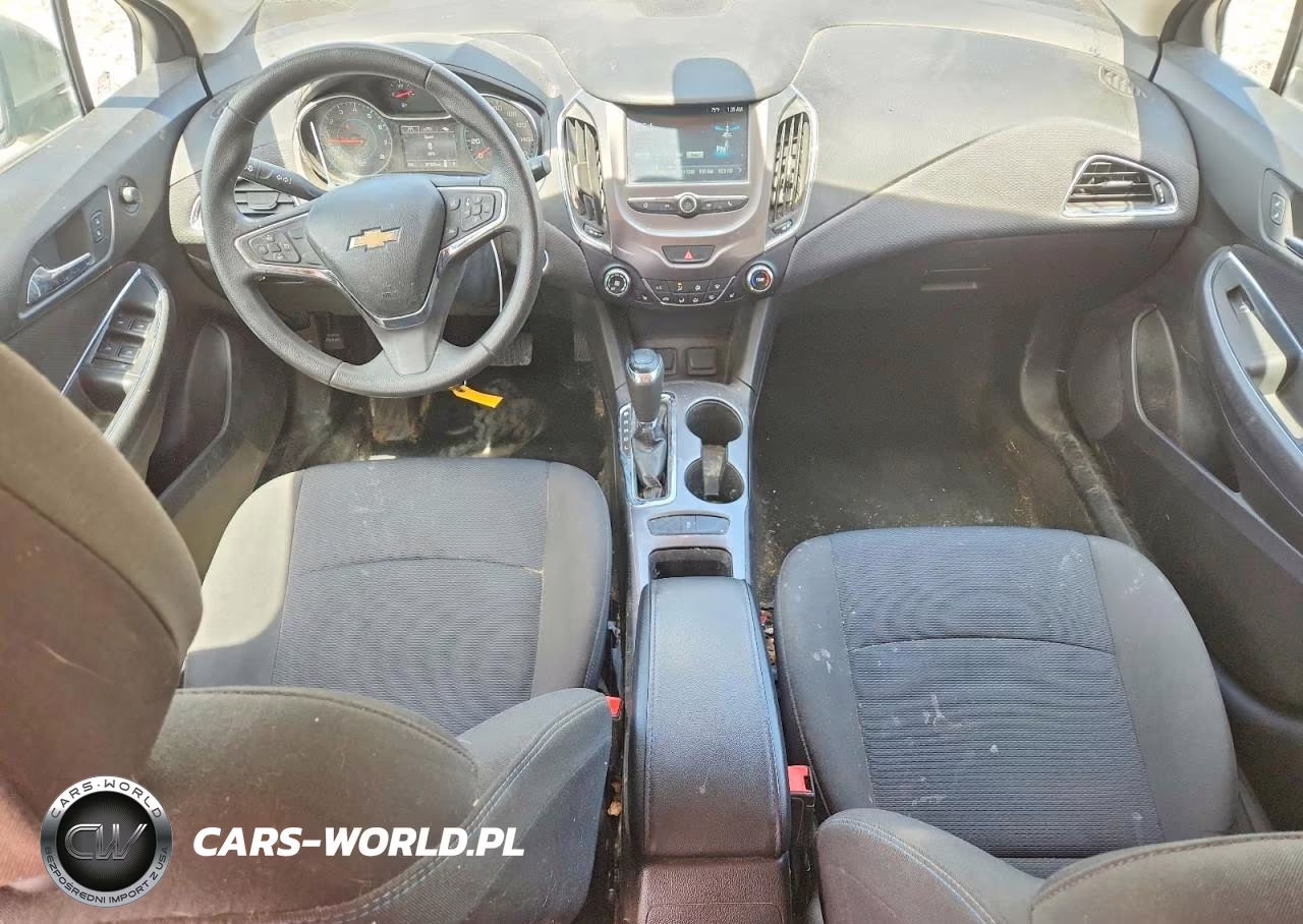 2017 Chevrolet Cruze Lt VIN:3G1BE6SM4HS593078 - 8