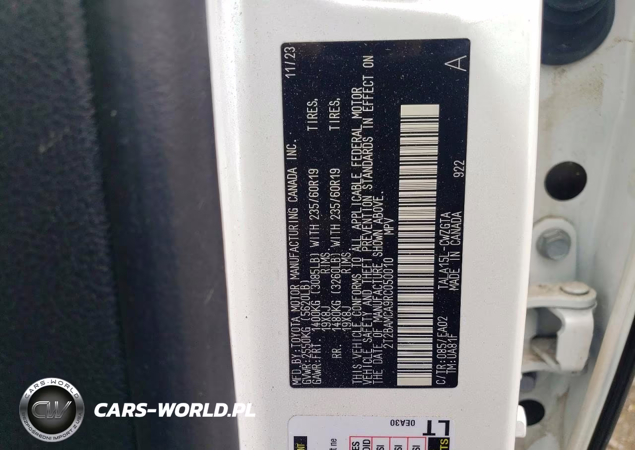 2024 Lexus Rx 350 Premium VIN:2T2BAMCA9RC050010 - 12