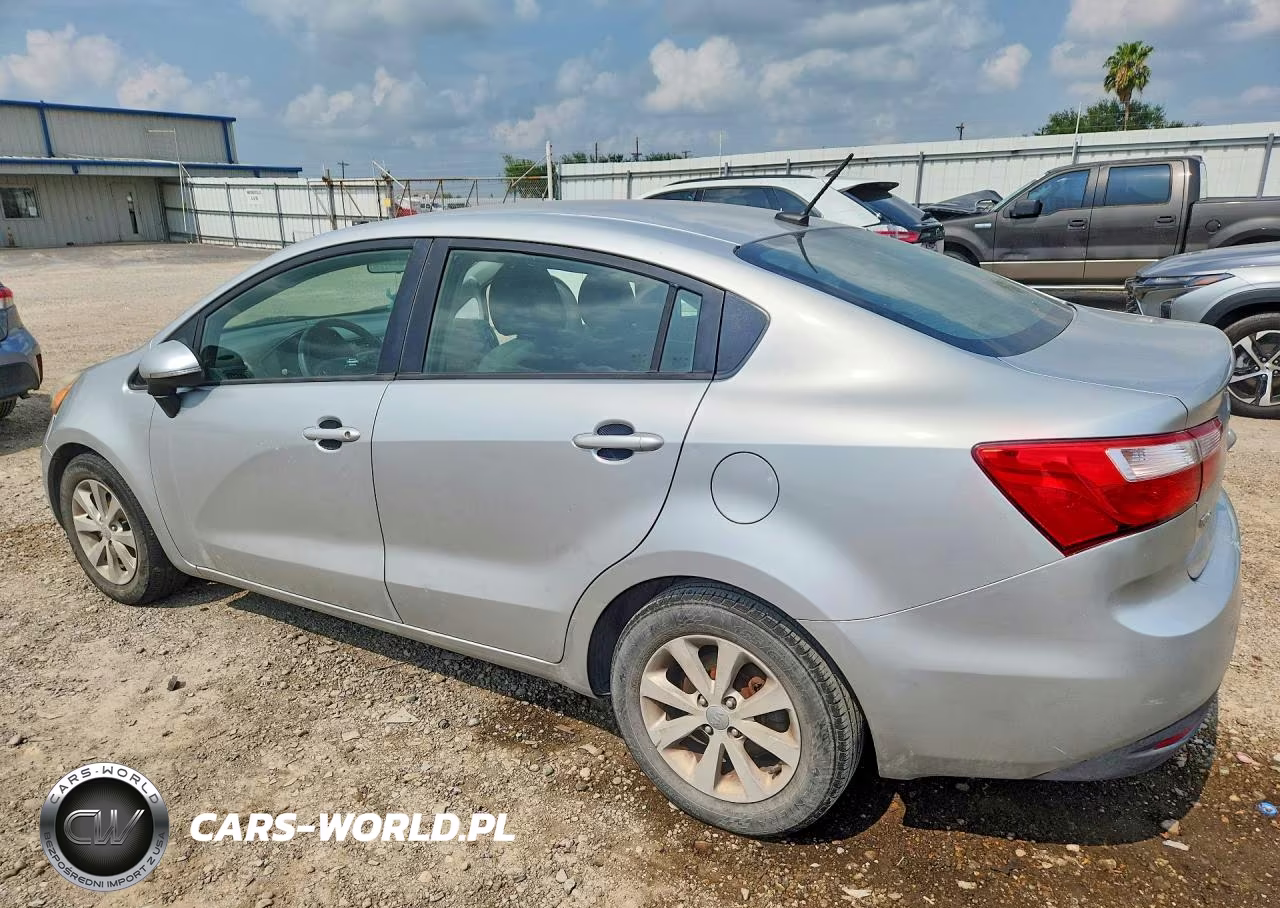 2012 Kia Rio Ex VIN:KNADN4A34C6044245 - 2
