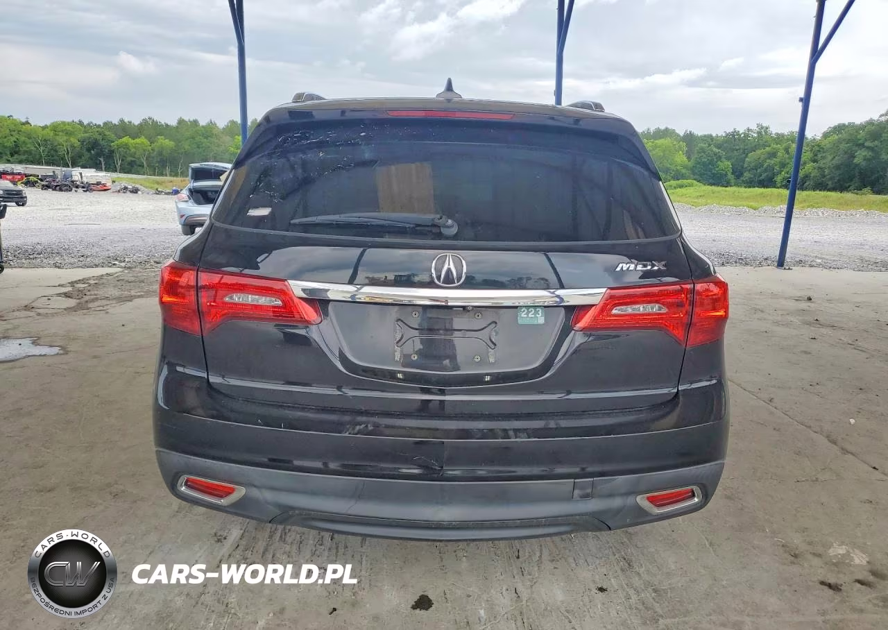 2014 Acura Mdx VIN:5FRYD3H29EB006580 - 6
