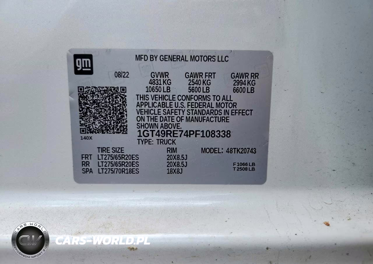 2023 GMC Sierra K2500 Denali VIN:1GT49RE74PF108338 - 13