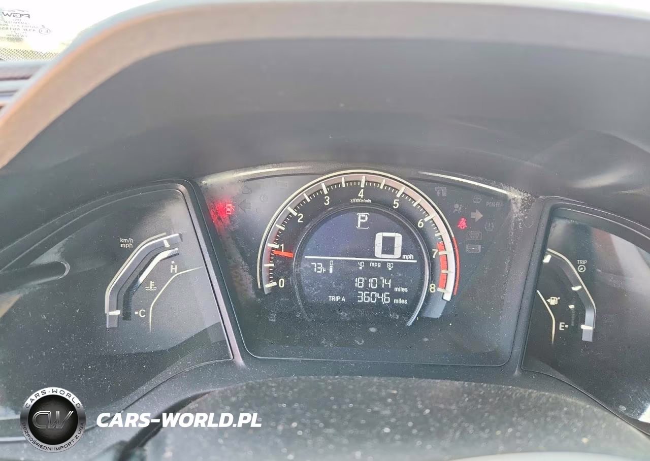 2016 Honda Civic Lx VIN:19XFC2F5XGE031368 - 9