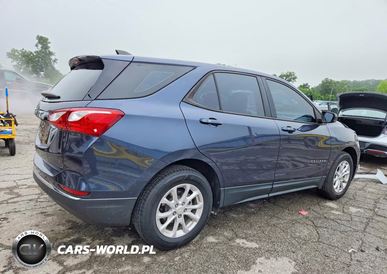 2018 Chevrolet Equinox Ls VIN:3GNAXHEV4JL326334 - 3