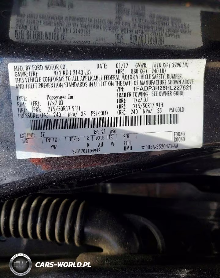 2017 Ford Focus Sel VIN:1FADP3H28HL227621 - 13
