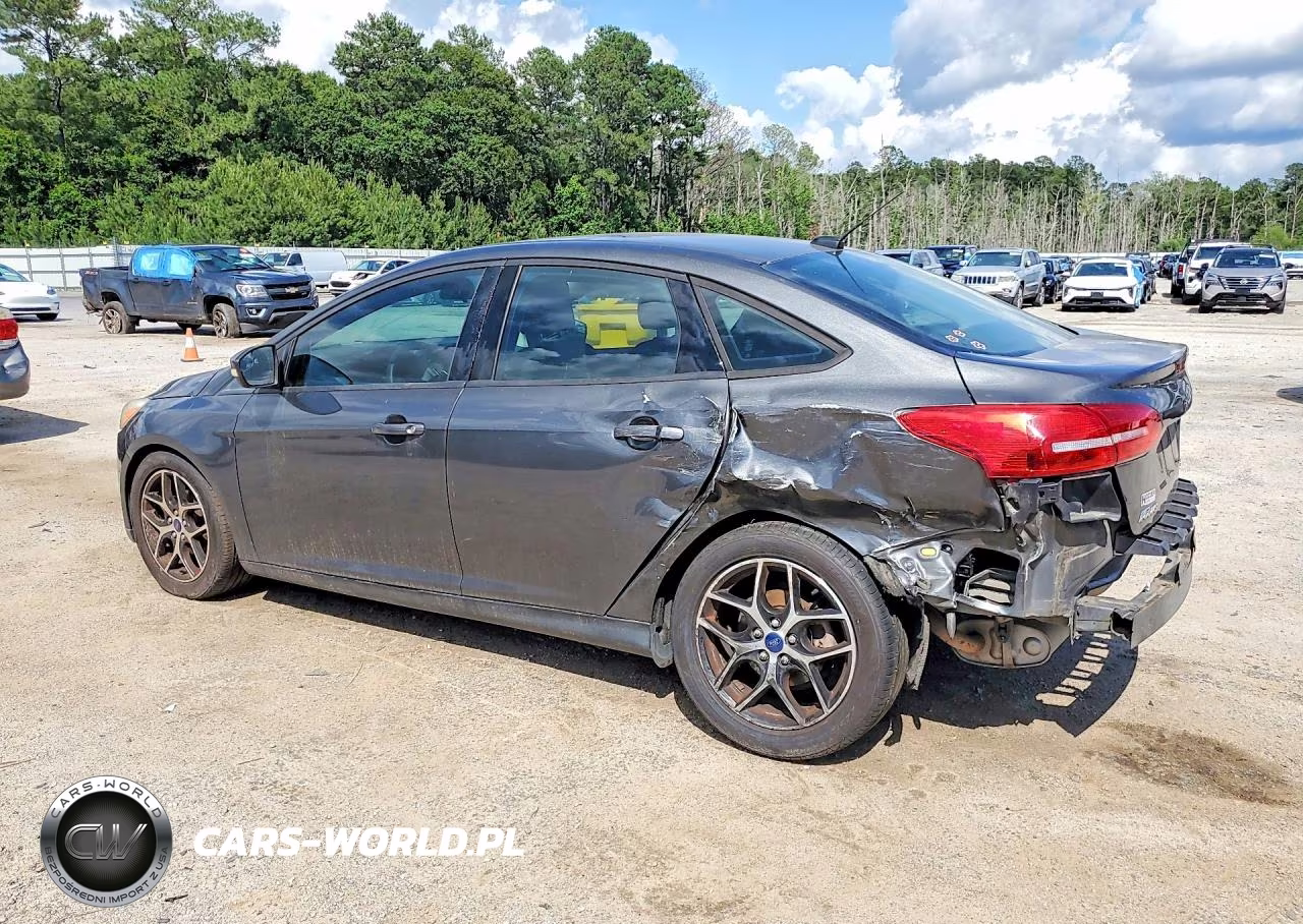2017 Ford Focus Sel VIN:1FADP3H28HL227621 - 2