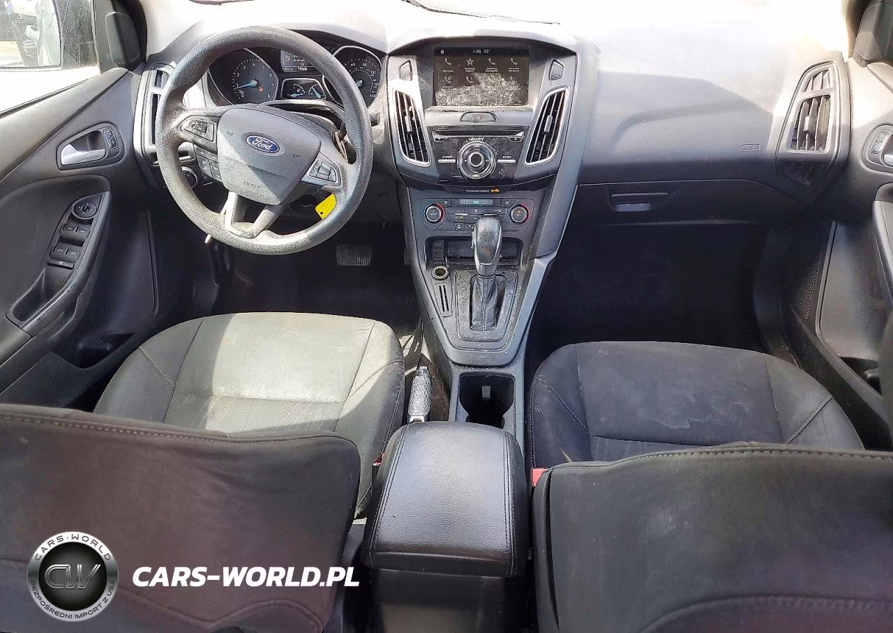 2017 Ford Focus Sel VIN:1FADP3H28HL227621 - 8