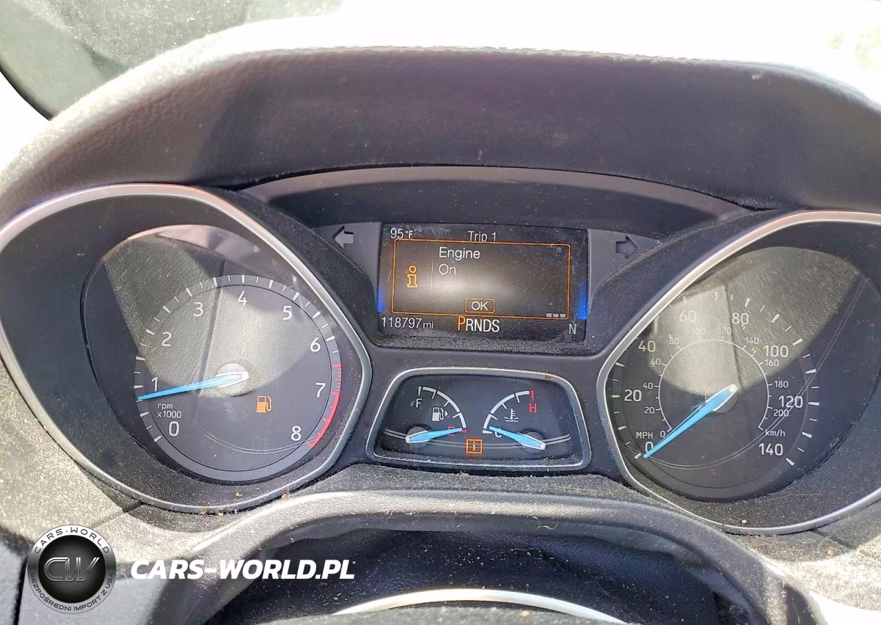 2017 Ford Focus Sel VIN:1FADP3H28HL227621 - 9