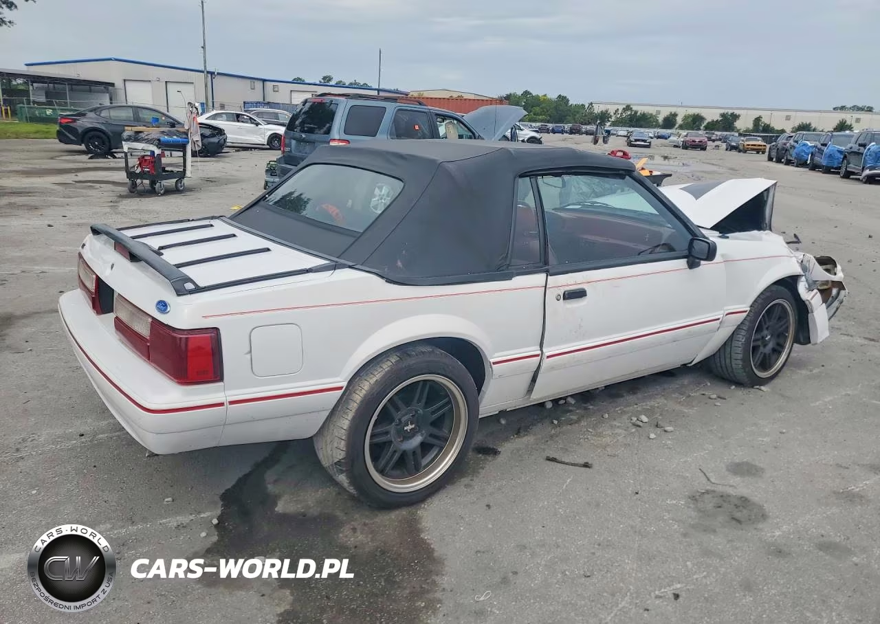 1992 Ford Mustang Lx VIN:1FACP44M7NF135869 - 3