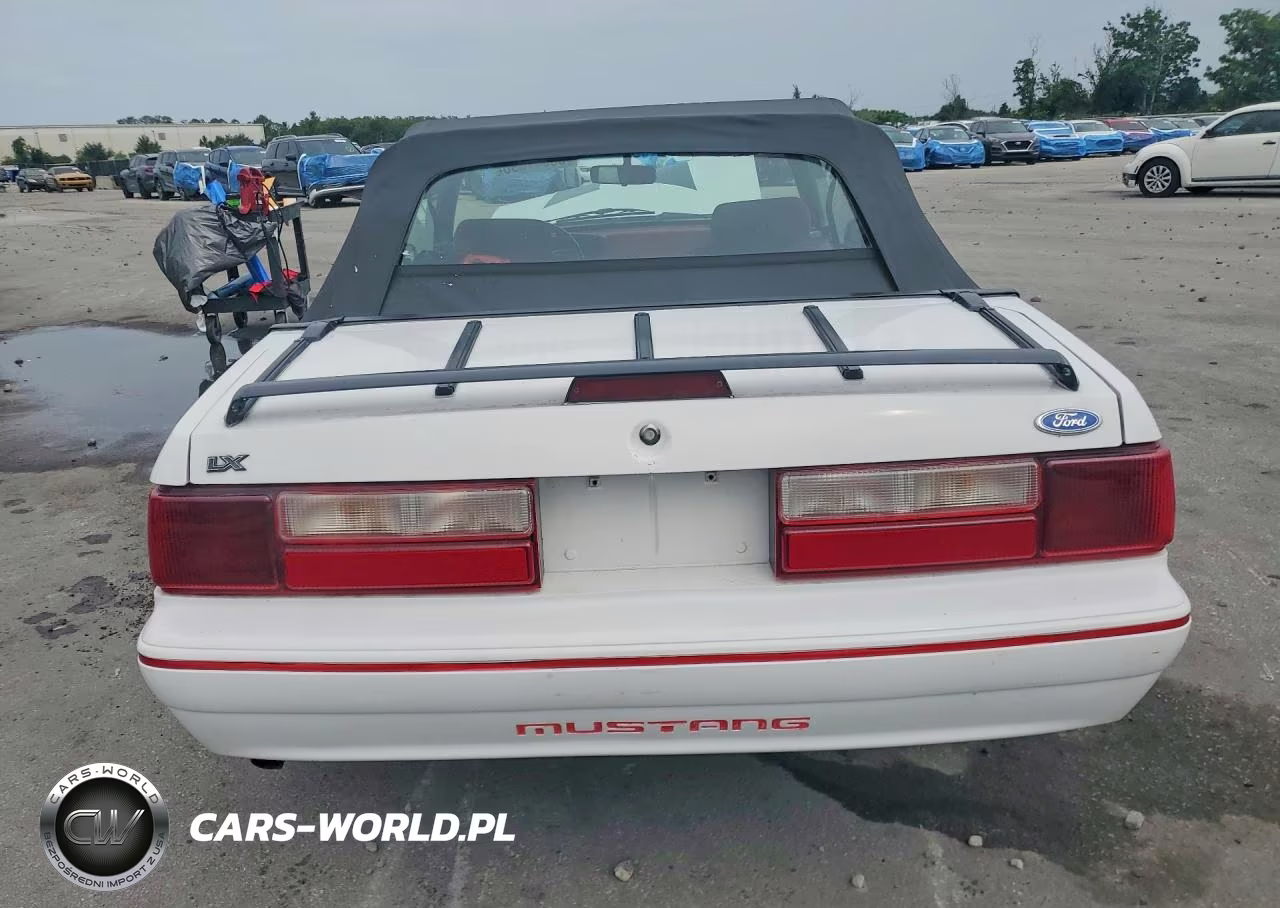 1992 Ford Mustang Lx VIN:1FACP44M7NF135869 - 6