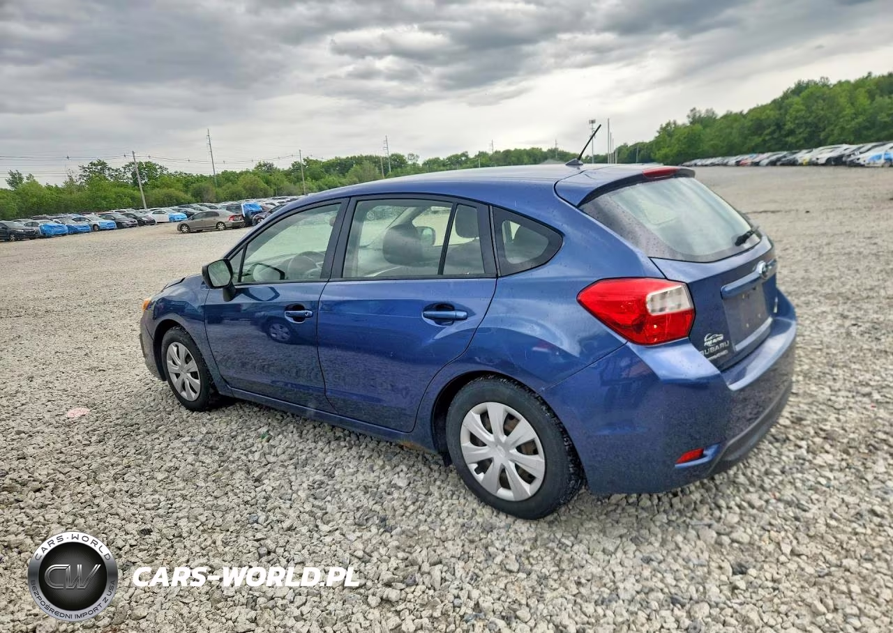 2013 Subaru Impreza VIN:JF1GPAA62D1884628 - 2