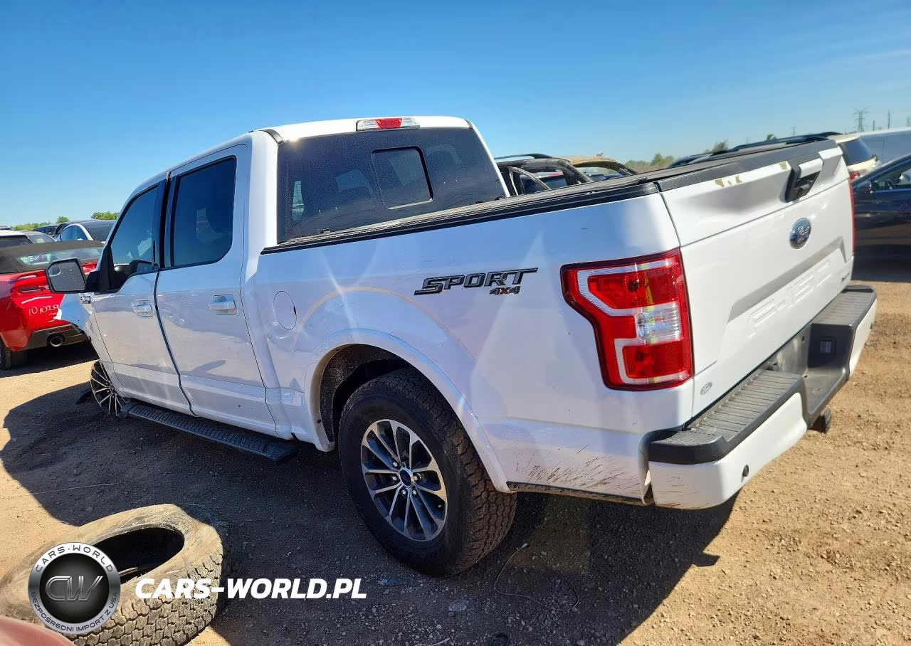 2018 Ford F150 Supercrew VIN:1FTEW1EP8JKC19875 - 2