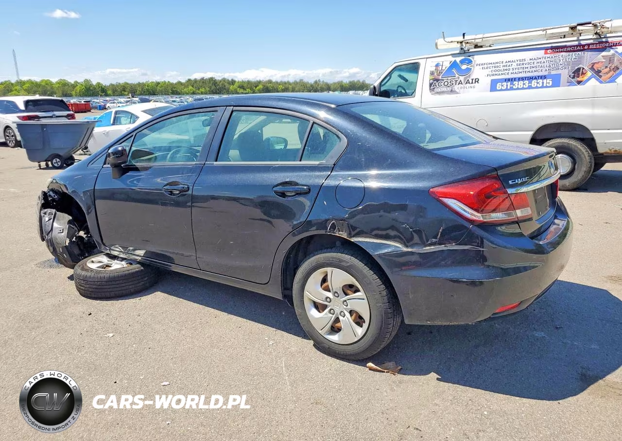 2014 Honda Civic Lx VIN:2HGFB2F54EH554519 - 2