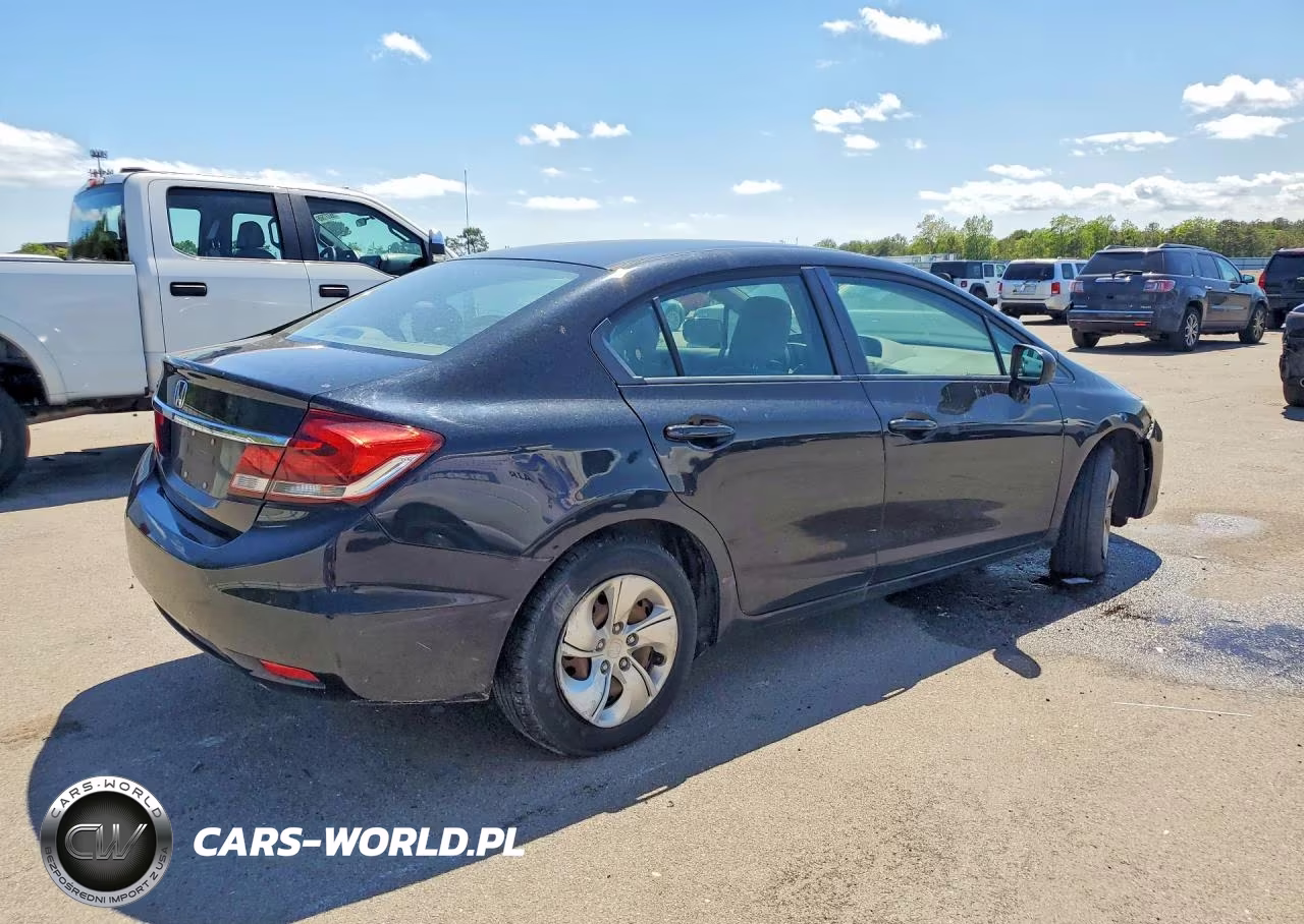 2014 Honda Civic Lx VIN:2HGFB2F54EH554519 - 3