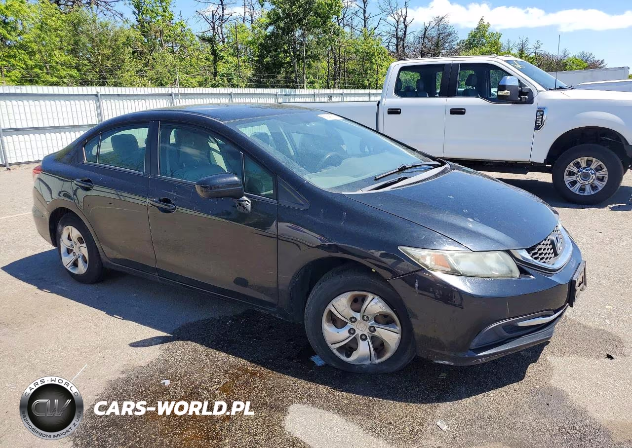 2014 Honda Civic Lx VIN:2HGFB2F54EH554519 - 4