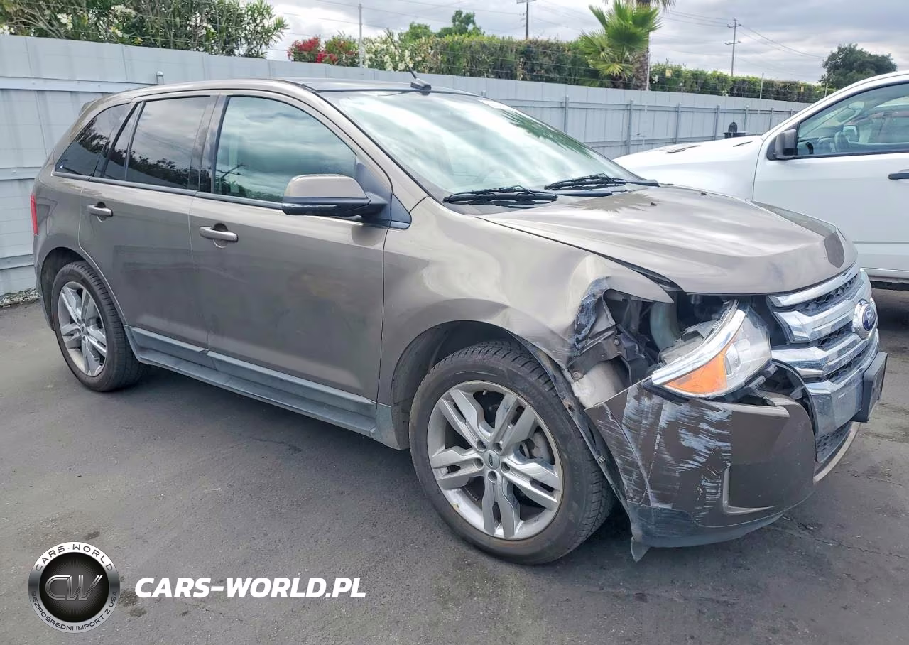 2014 Ford Edge Sel VIN:2FMDK3J95EBA11006 - 4