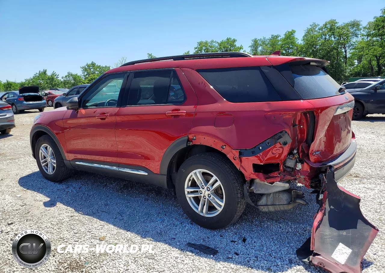 2020 Ford Explorer Xlt VIN:1FMSK8DH2LGD13835 - 2