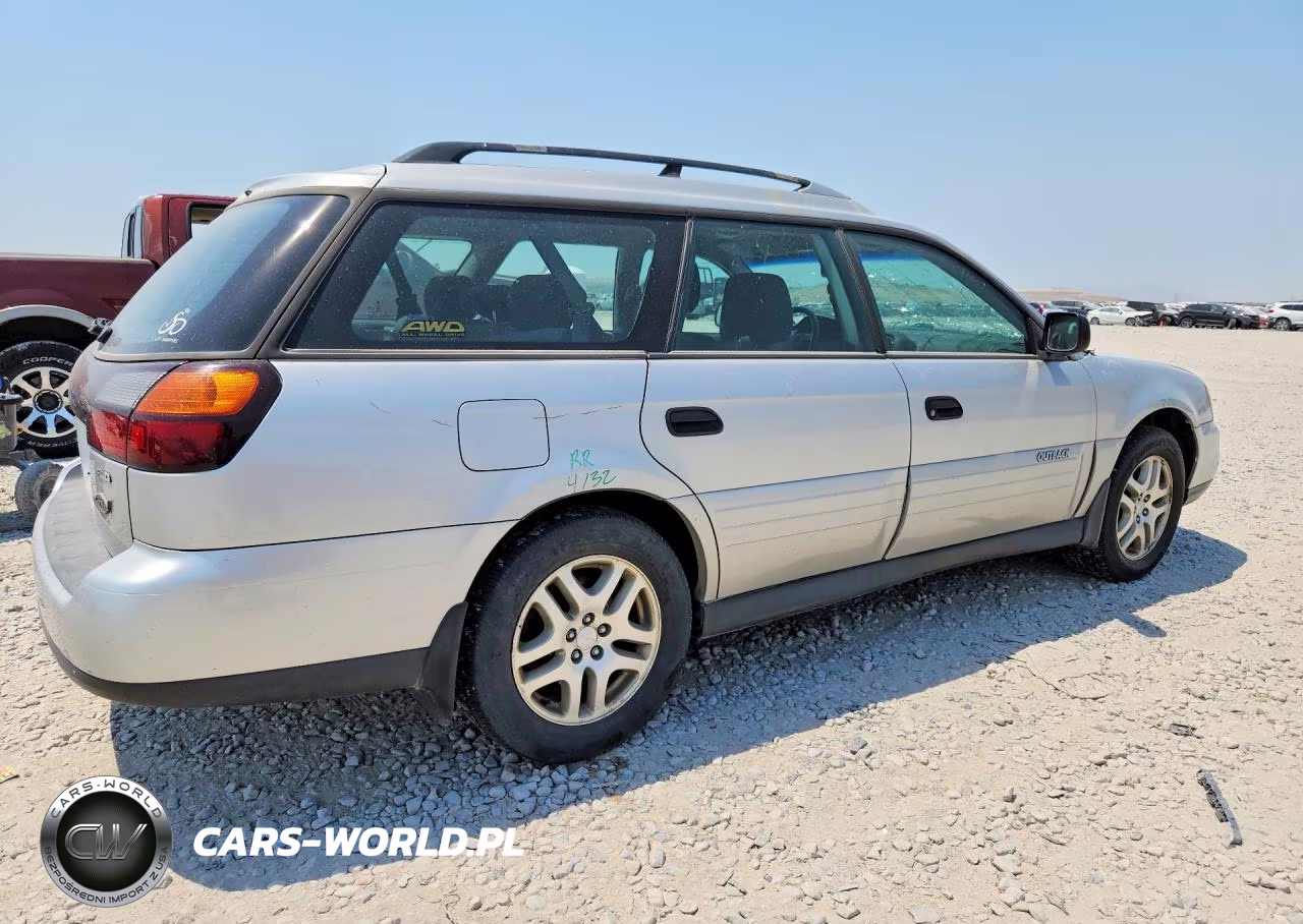 2004 Subaru Legacy Outback Awp VIN:4S3BH675446626871 - 3