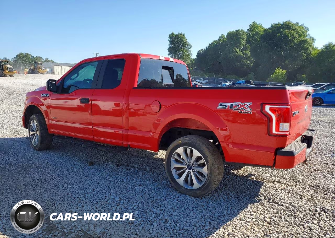 2017 Ford F150 Super Cab VIN:1FTEX1EP8HKE32235 - 2