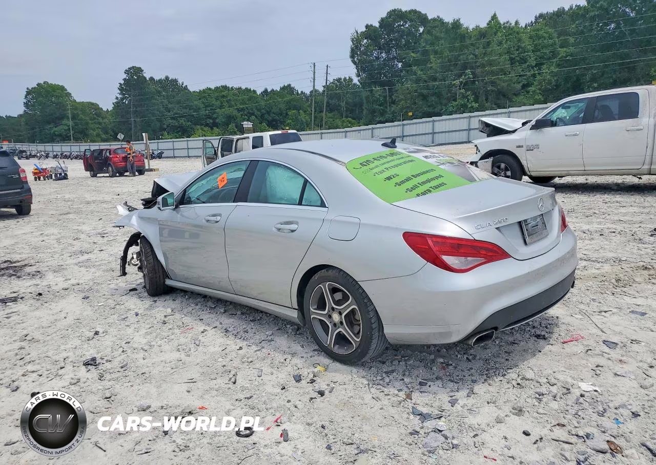 2014 Mercedes-Benz Cla 250 VIN:WDDSJ4EB7EN041037 - 2