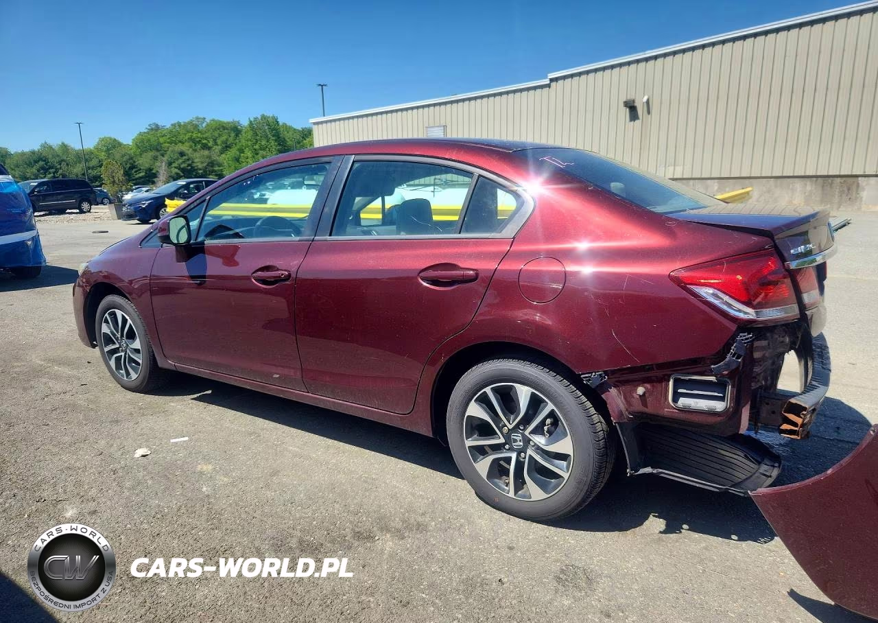 2013 Honda Civic Ex VIN:19XFB2F88DE254887 - 2