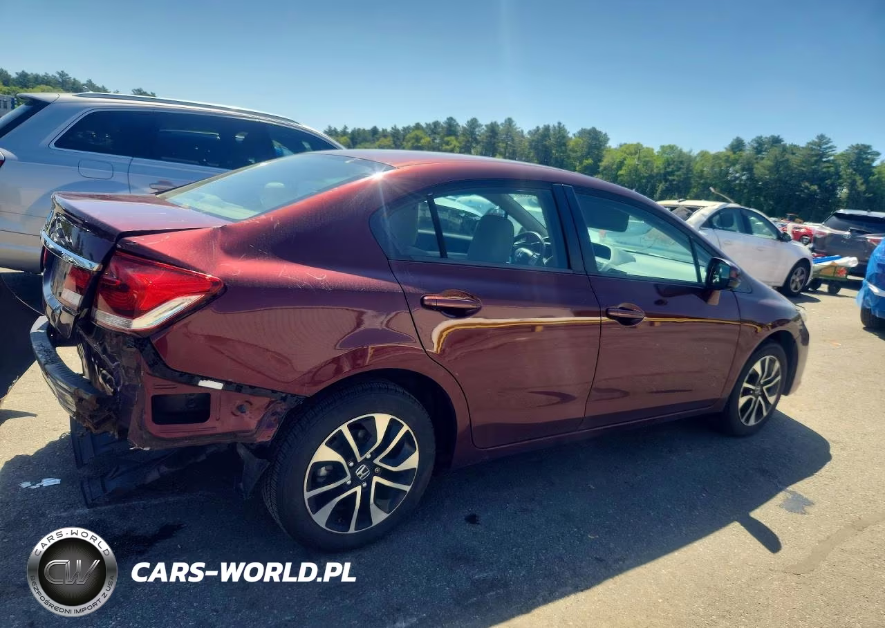 2013 Honda Civic Ex VIN:19XFB2F88DE254887 - 3