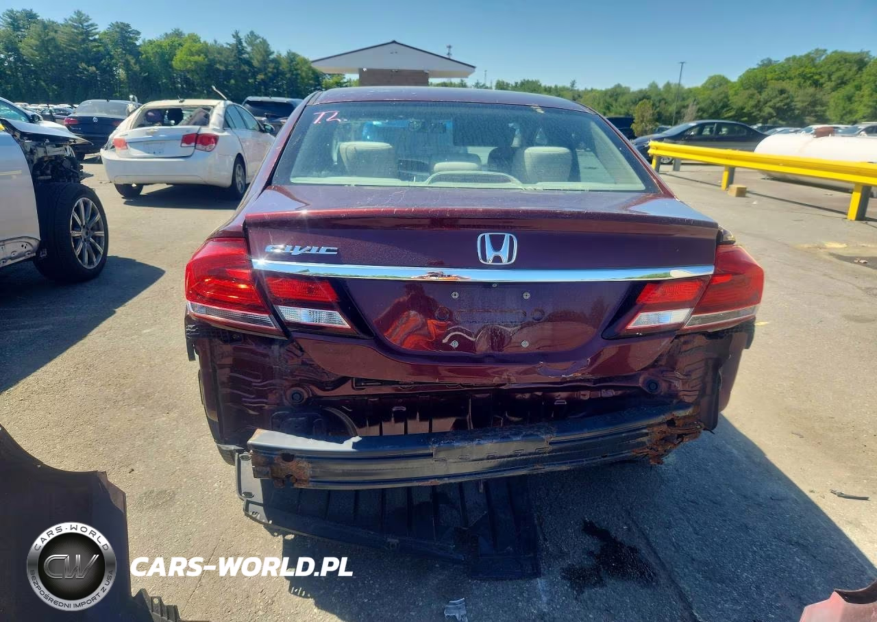 2013 Honda Civic Ex VIN:19XFB2F88DE254887 - 6