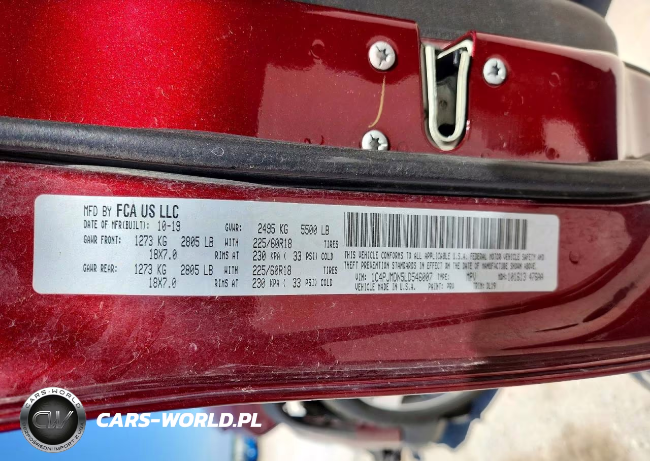 2020 Jeep Cherokee Limited VIN:1C4PJMDN5LD546007 - 13