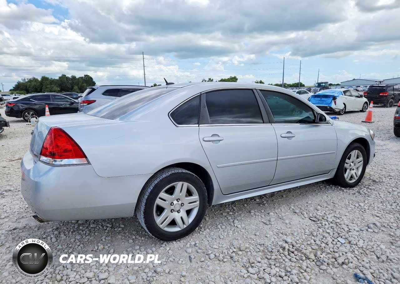 2012 Chevrolet Impala Lt VIN:2G1WG5E35C1203893 - 3