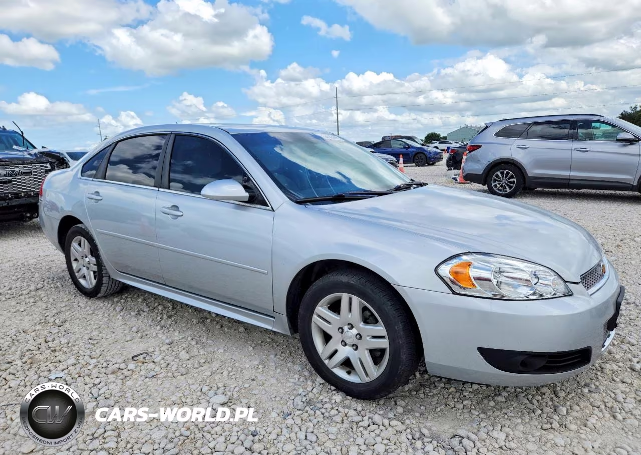 2012 Chevrolet Impala Lt VIN:2G1WG5E35C1203893 - 4