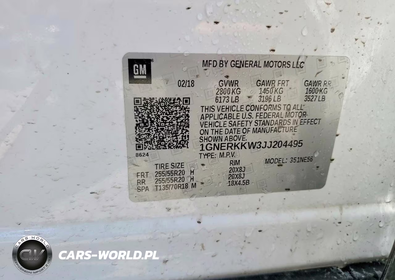 2018 Chevrolet Traverse Premier VIN:1GNERKKW3JJ204495 - 13