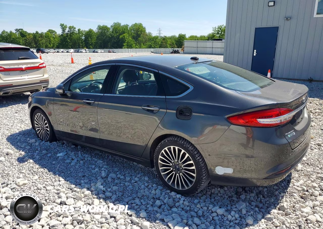 2017 Ford Fusion Se Phev VIN:3FA6P0PU0HR277408 - 2