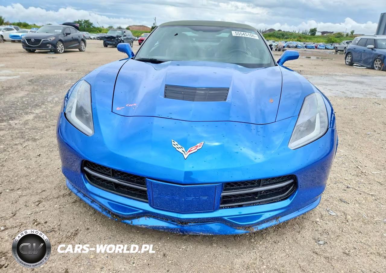2016 Chevrolet Corvette Stingray 1Lt VIN:1G1YB3D79G5122707 - 5