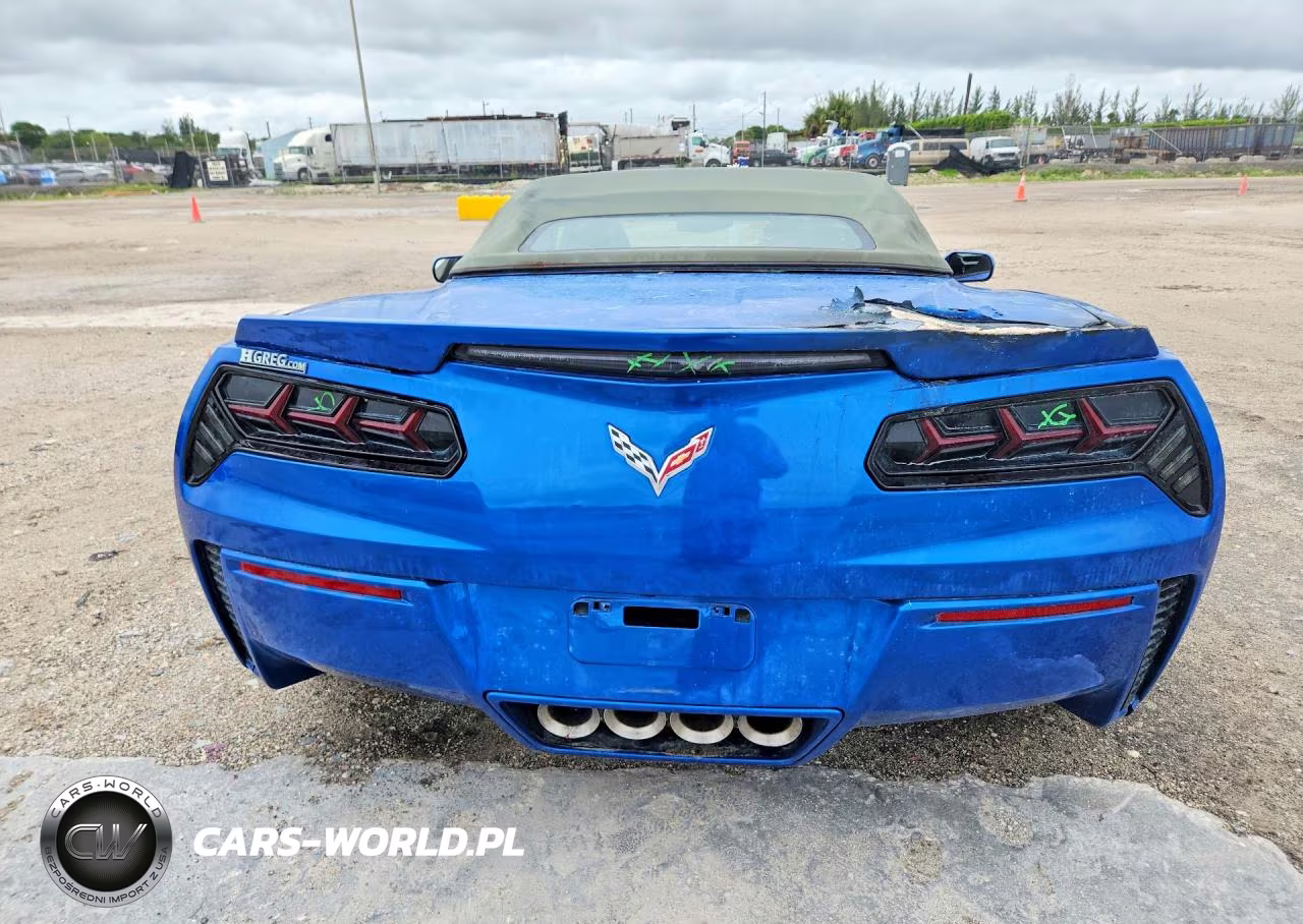 2016 Chevrolet Corvette Stingray 1Lt VIN:1G1YB3D79G5122707 - 6